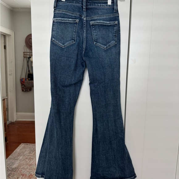 Flying Monkey Dark Blue Flare Jeans - Picture 3 of 4